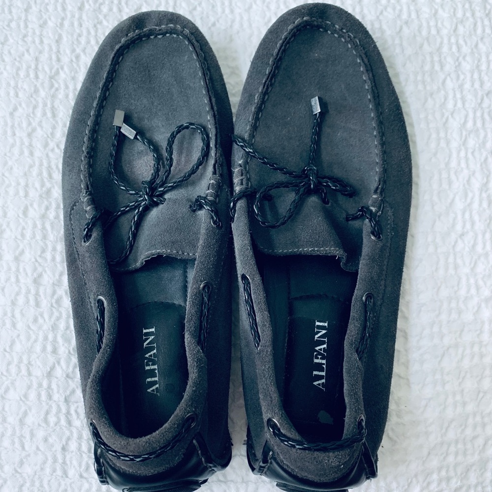 Alfani- Suede Loafers - Men’s